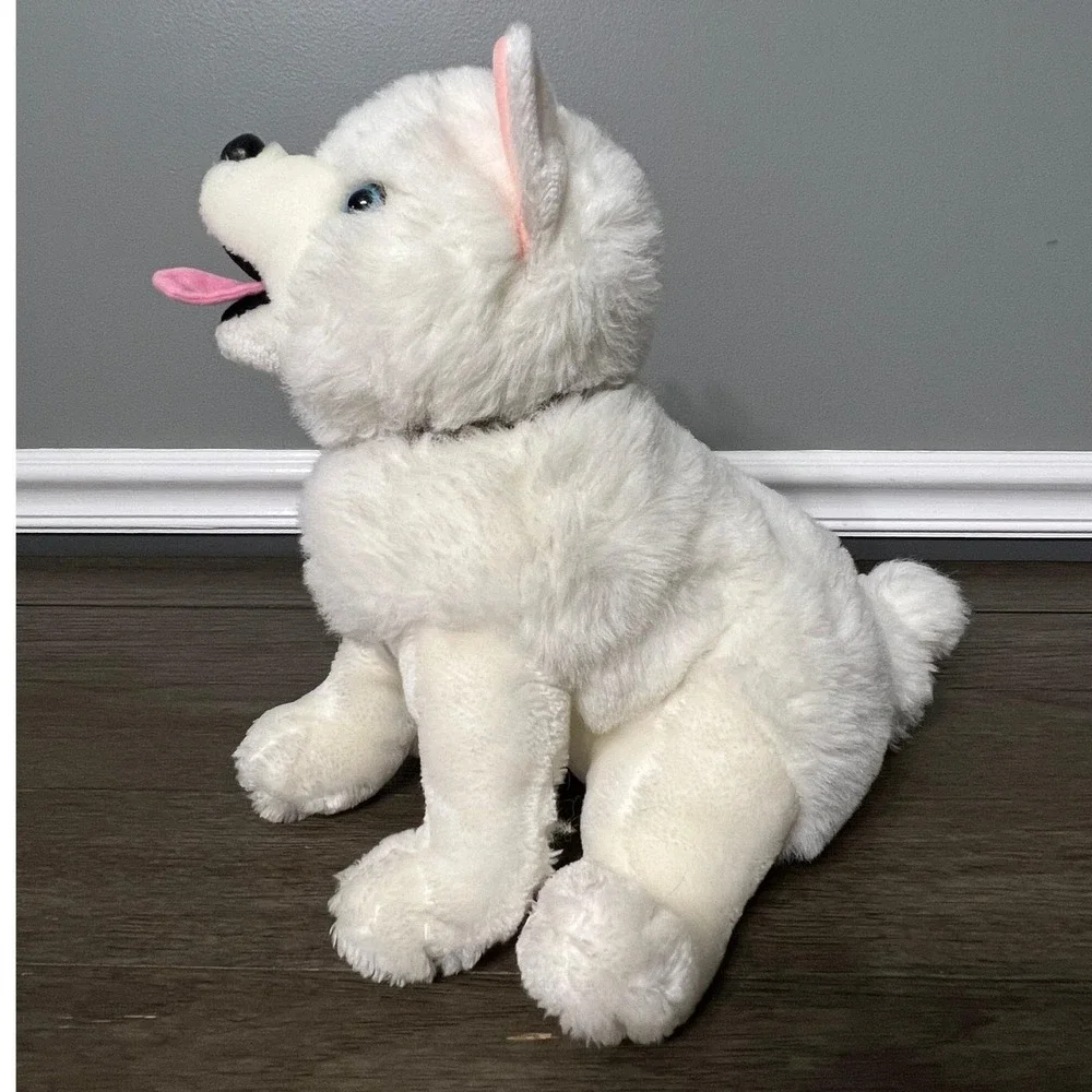 Disney Iron Will Samoyed Husky Dog GUS Plush SITTING 13